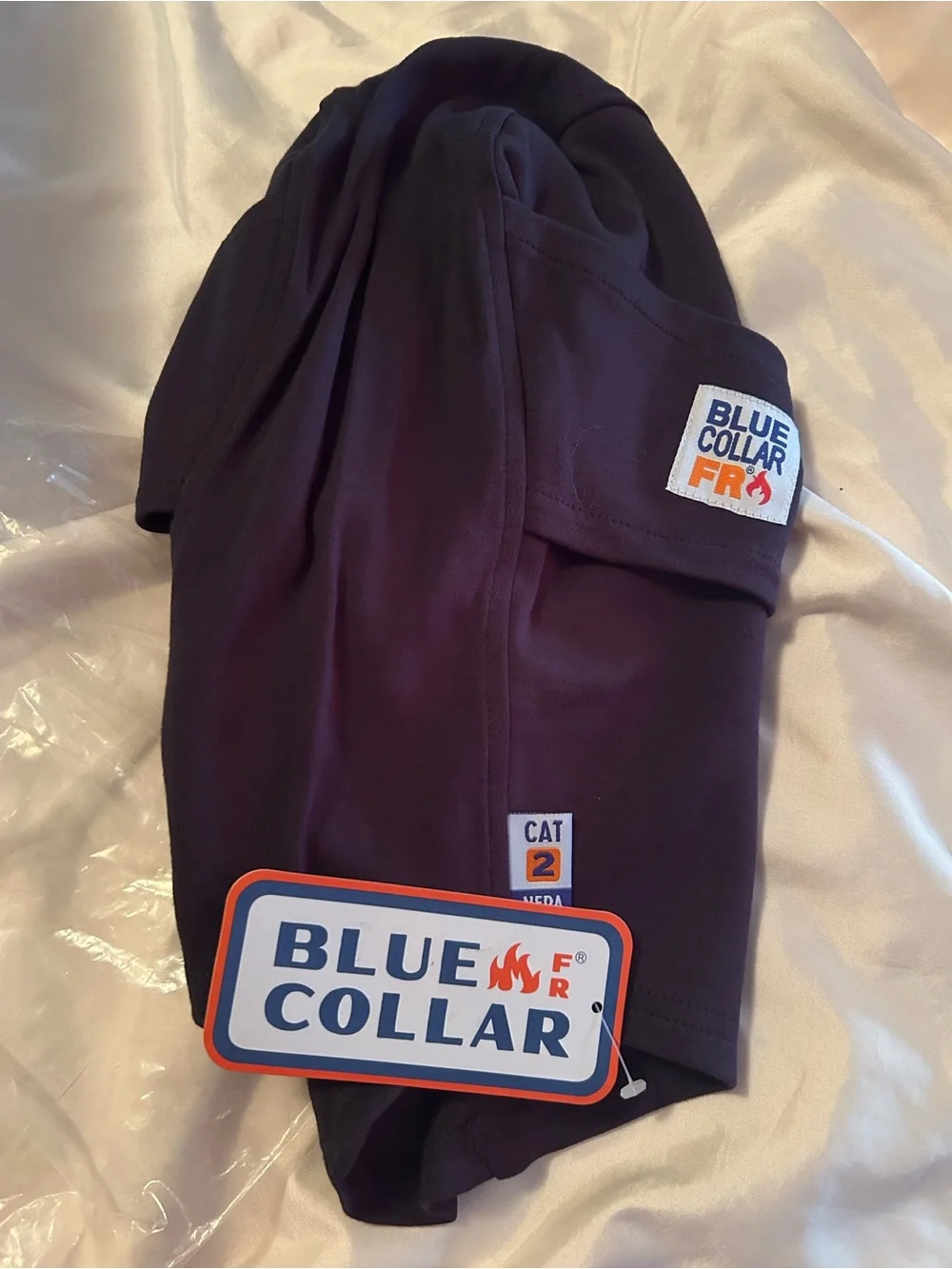 Blue Collar FR Dark Navy Banclava- Blue Collar FR Logo